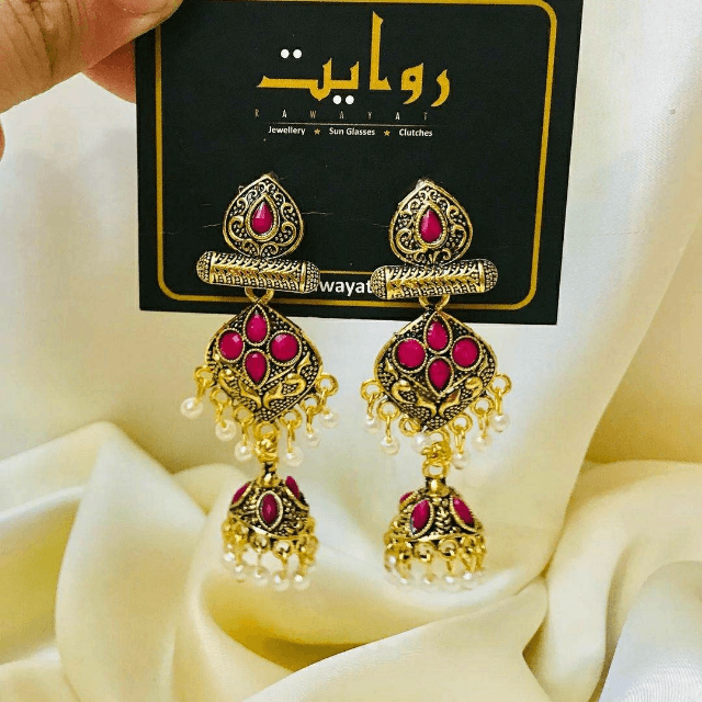 Oxidized Jhumka