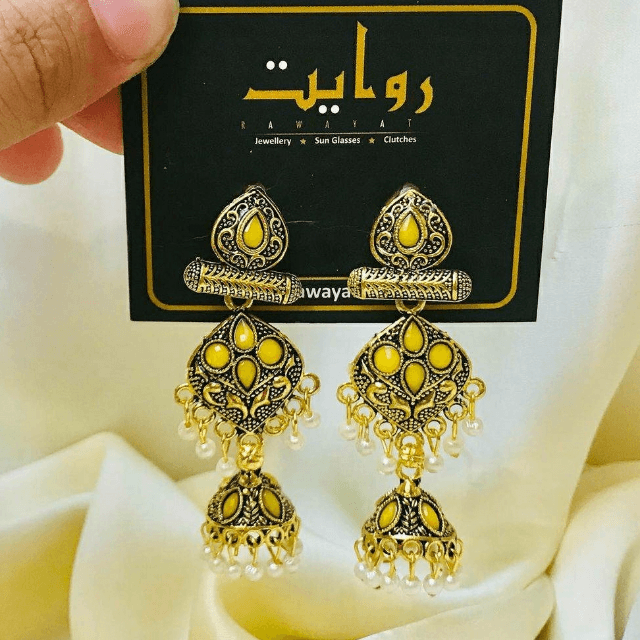 Oxidized Jhumka